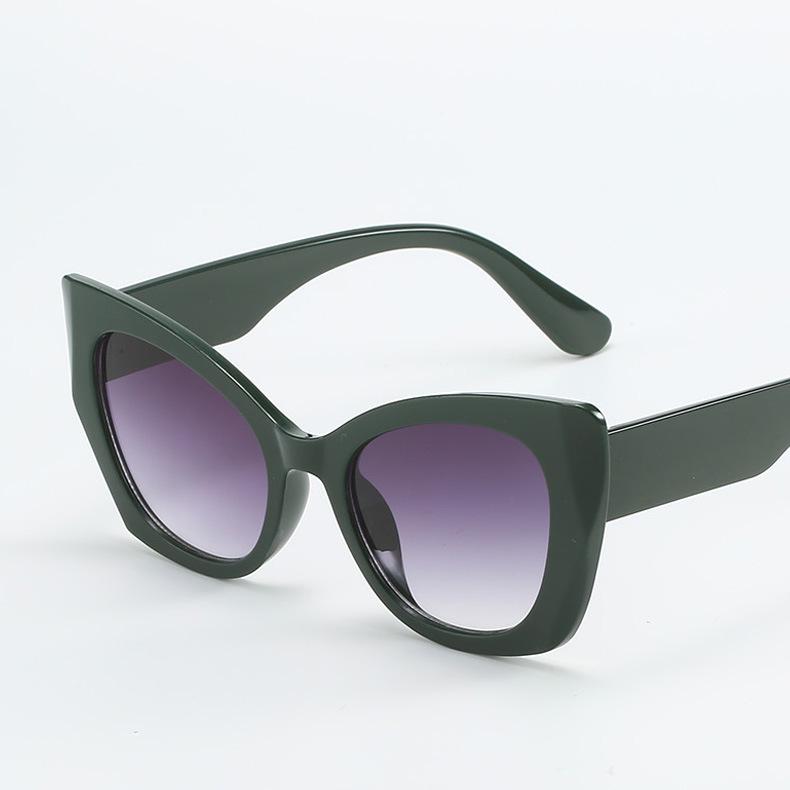 2023 Trendy European & American Women's Large Frame Street Style Sunglasses - Sun Protection & Bare Face Design