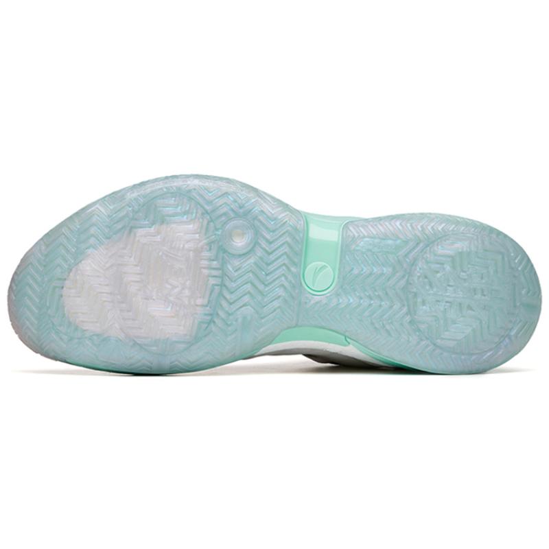 Anta Light Horseman 3 Low-Top Performance Basketball Shoes Men's White Green Sneakers