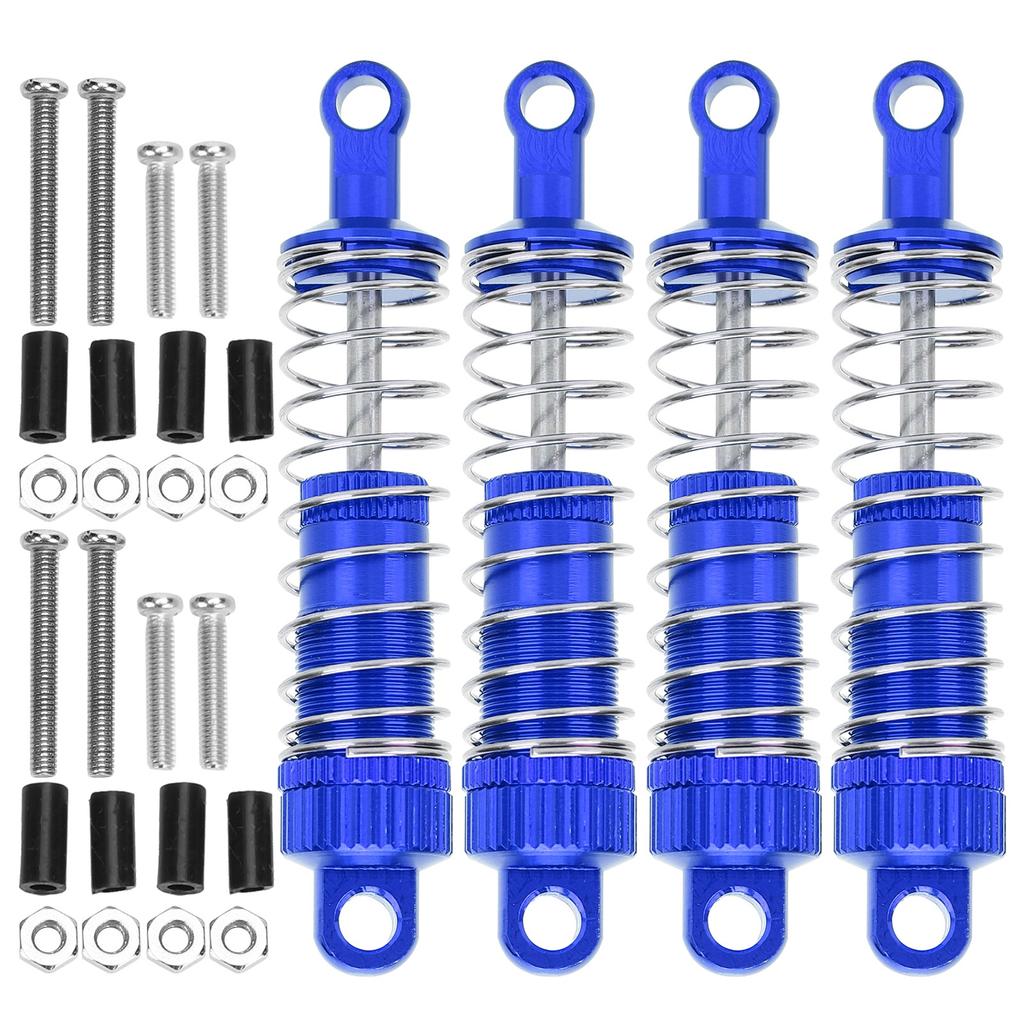 4PcsCelsiusSet Shock Absorbers Aluminum Alloy Spring Damper Accessory for MN 1Celsius12 D90 RC Car