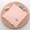 1Pc 25x25cm Small Square Cartoon Animal Hand Towel Wall Hanging Super Absorbent Kitchen Coral Fleece Dishcloth