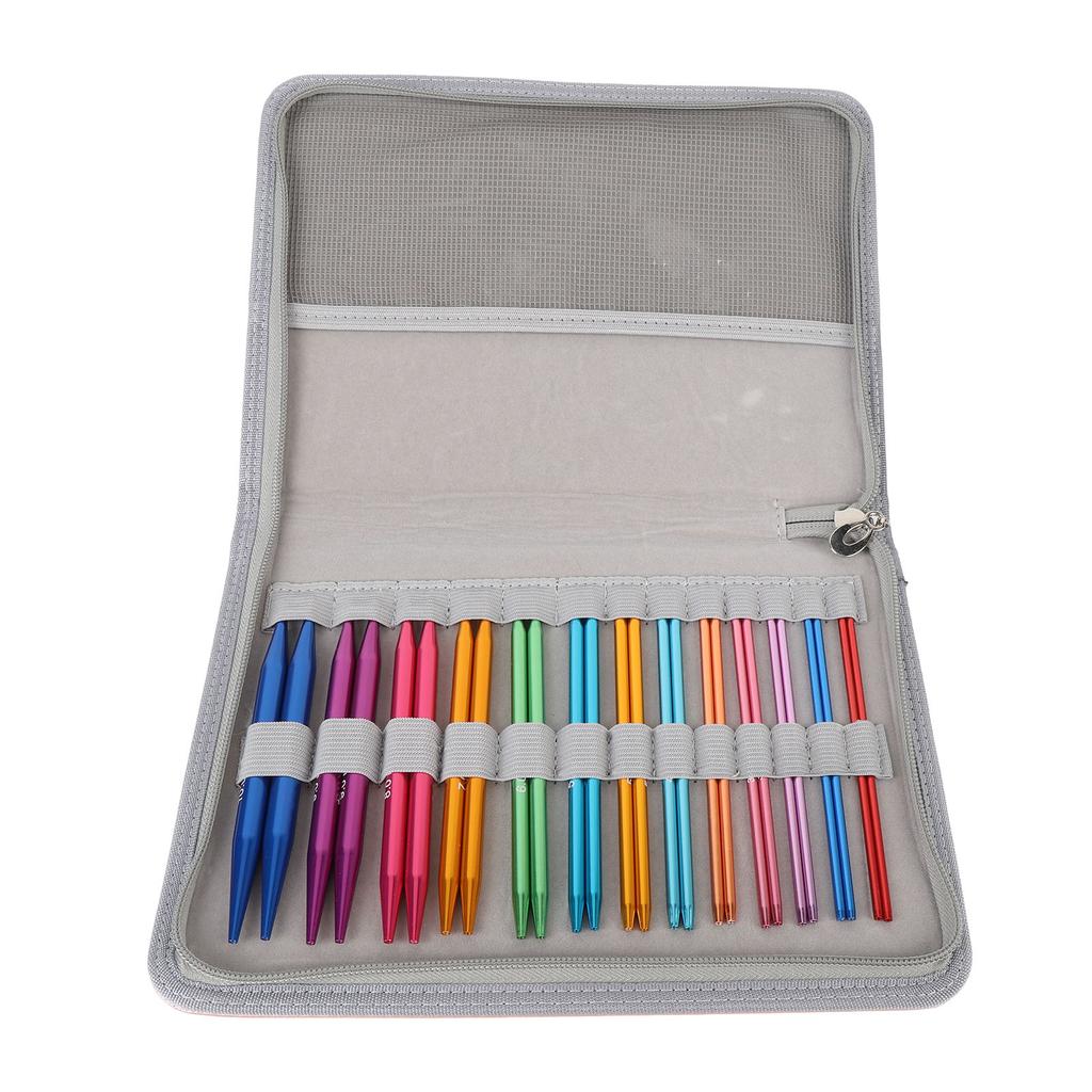 Circular Knitting Needles Set 13cm Detachable Interchangeable Round Knitting Needle Set