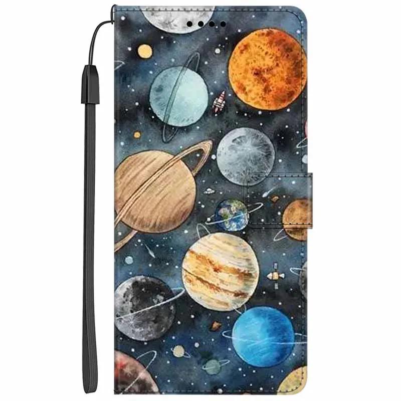 Flip Stand Leather Case For Oppo Reno13 F Lion Cat Wallet Book Funda For Reno13 F 4G 5G Cartoon Wallet Stand Phone Case Reno13 F