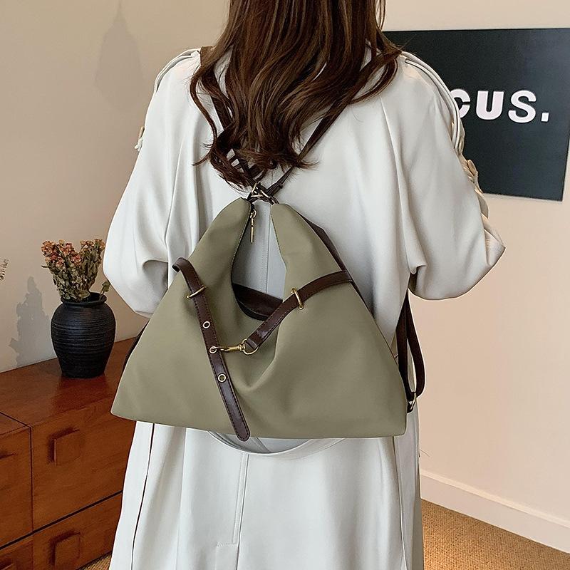 

Maillard retro belt decorative tote bag new autumn and winter commuting versatile large-capacity women s bag shoulder bag bag 11*11*11 хаки