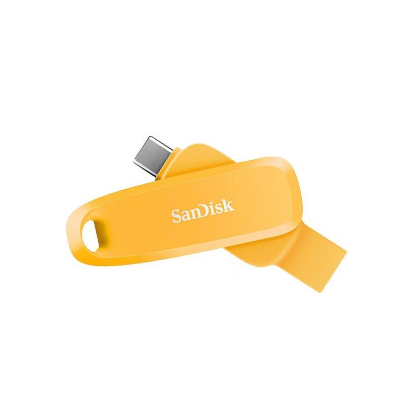 SanDisk 256GB Type-C USB 3.2 Dual Drive Go Flash Drive