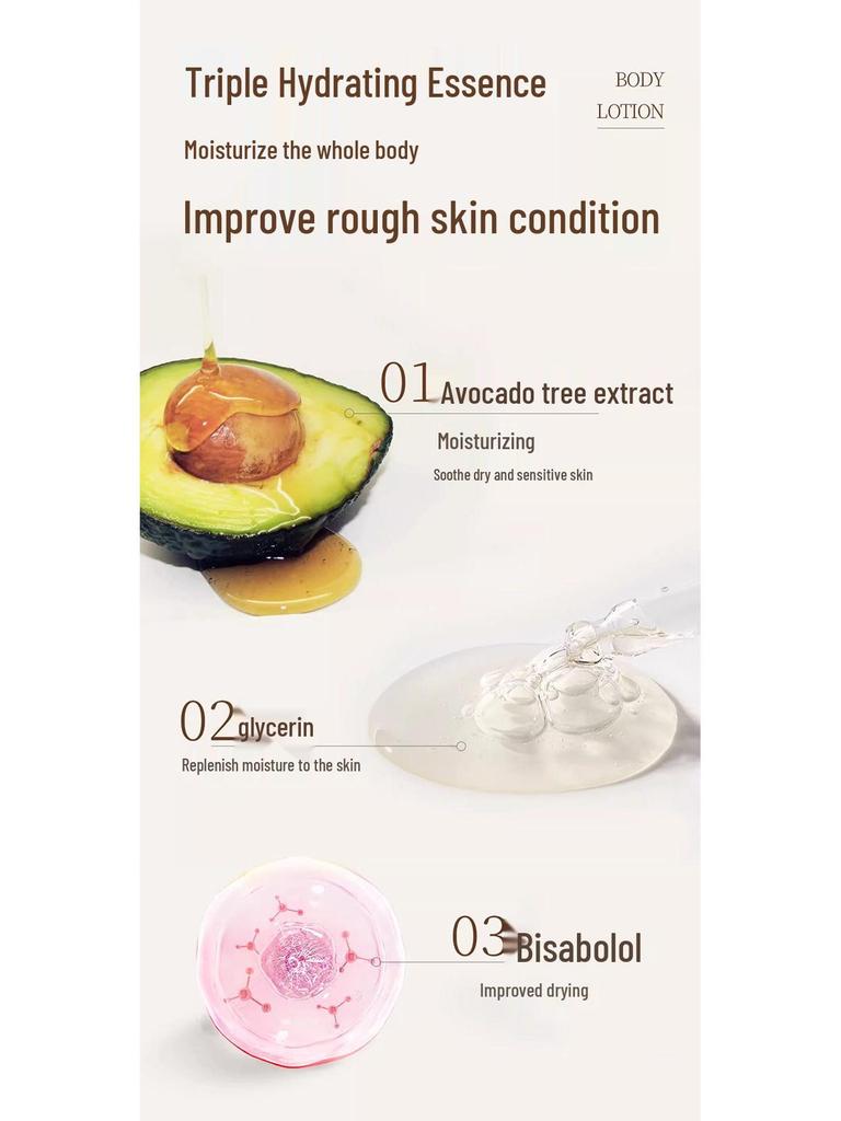 Yumeijing Shea Butter Body Lotion (220g/90g) - Genuine Product for Hydrating & Moisturizing Dry Skin