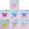 20Pcs Sew On Glitter Sequins Butterfly Patches 40x35mm Clothes Patches  Hat Shoes Sewing