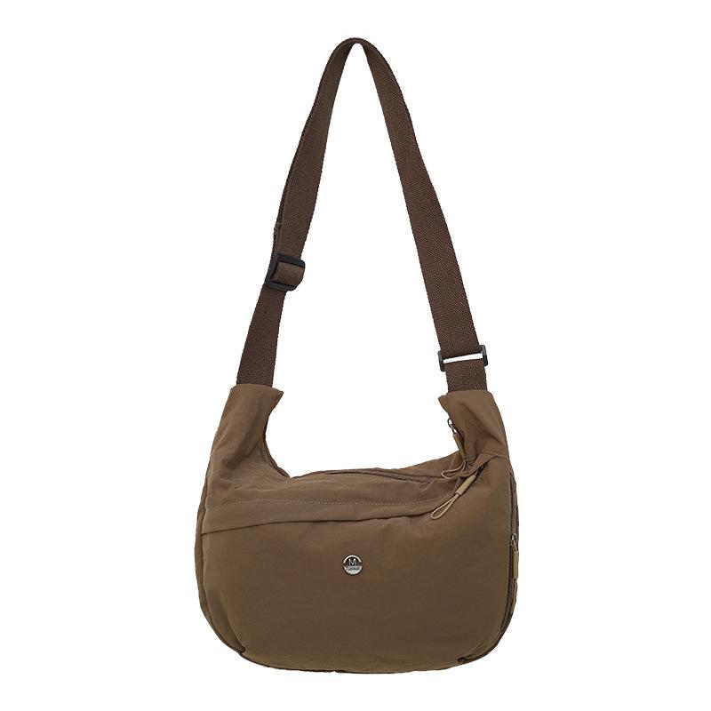Lady's Cross-body Bag, Large Capacity, Dumpling Bag, Lightweight, Suitable for Commuting, Student Use, Single Shoulder Bag