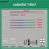 Car Ambient Light 24in1 22in1 18in1Dual Zone Symphony Interior LED Full Color RGB Neon Acrylic Strip Atmosphere Lighting Kit App