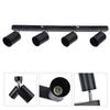 GU10 Lamp Holder 4 Head Rotating Ceiling Mounted   Base for Canteen Shopping Mall Showcase