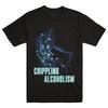 CRIPPLING ALCOHOLISM "Bike Girl - Blue" T-Shirt