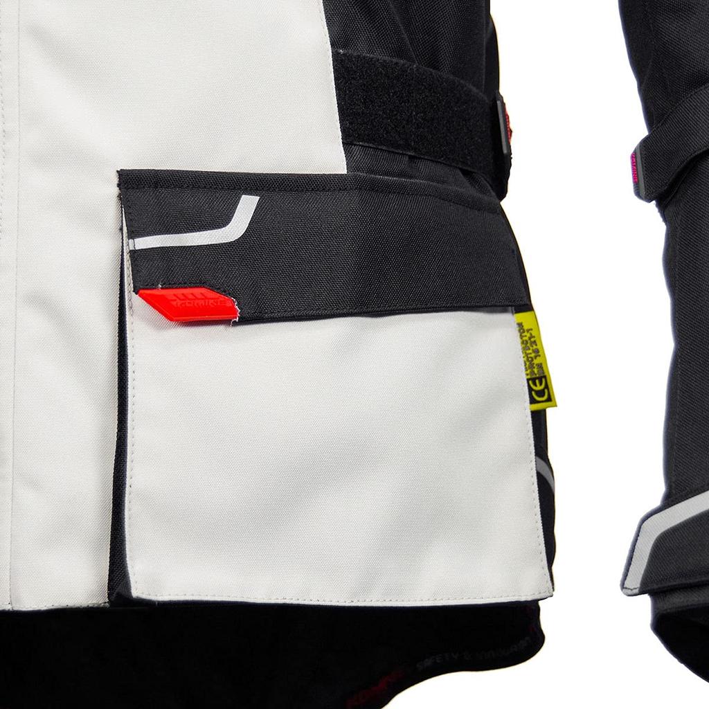 Veste de moto Veste toutes saisons 1283 Toutes saisons Imperméable Protection contre le froid Norme CE Matière stretch Protecteur Noir L [KOMINE] JK-597 07-597