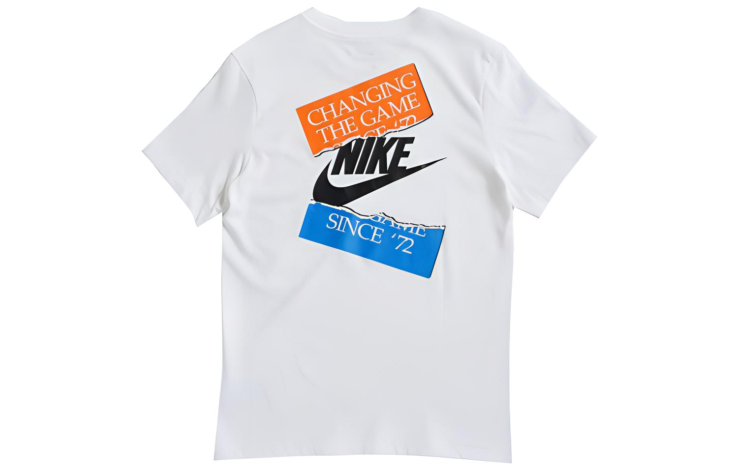 Nike Set-in Sleeve T-Shirt Men s White BV7512-100 XXL