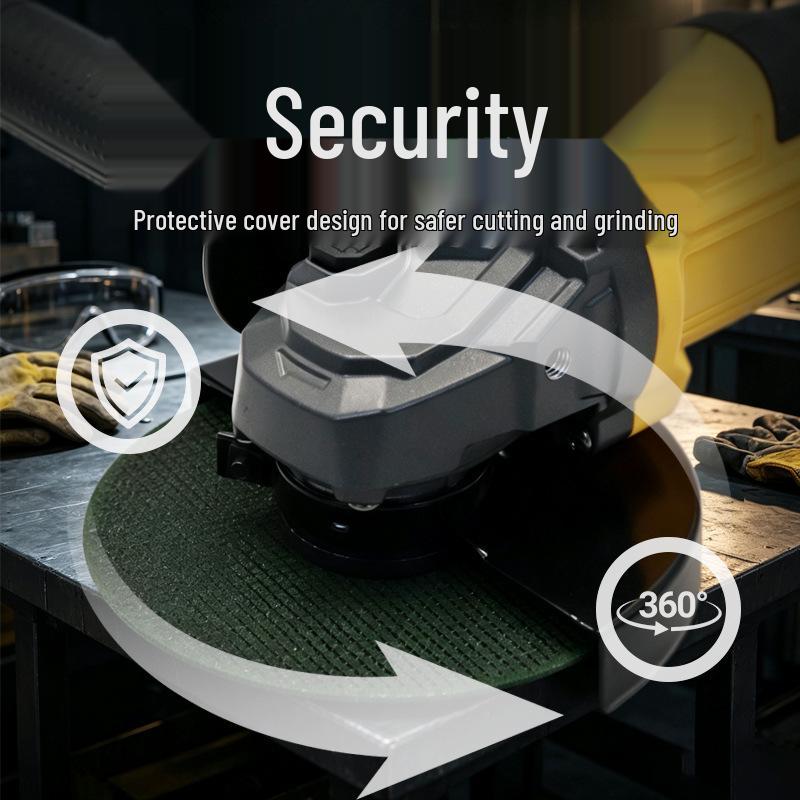 Brushless Lithium Battery 125 Angle Grinder & Multifunctional Wireless Polishing Machine