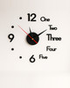 Modern Design Clock Watch Large Wall Clocks 3d Diy Acrylic Mirror Mechanism Stickers Home Living Room Decoration Quartz Needle