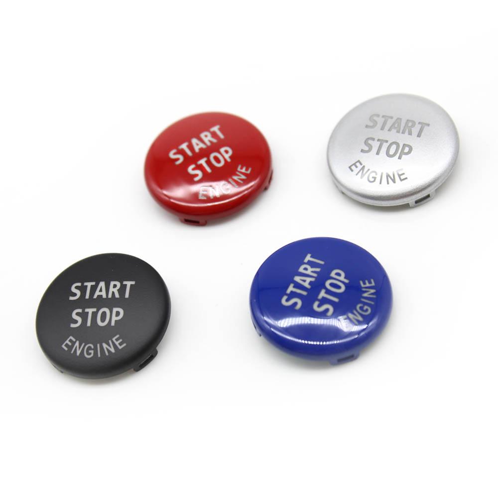 Car Engine Start Stop Button Replace Switch Cover Accessorie Key Decor For BMW 3S X1 X5 X6 Z4 E70 E71 E72 E90 E91 E92 E84 E89