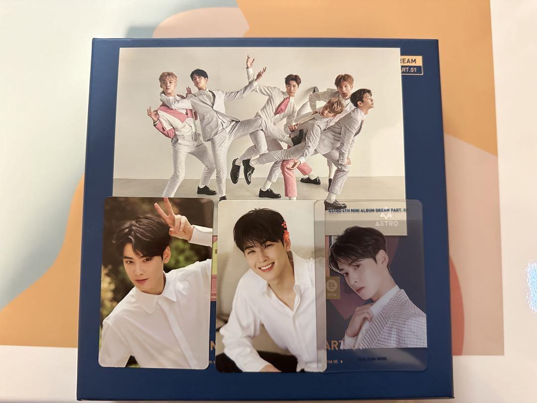 

[USED] ASTRO Cha Eunwoo Dream PART 1 Trading Card Postcard