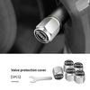 For Nissan AHA15PCS Car Tire Valve Caps Theftproof Aluminum Wheel Tyre Stem For Nissan Sentra Altima Versa Maxima Murano Note Armada Pulsar