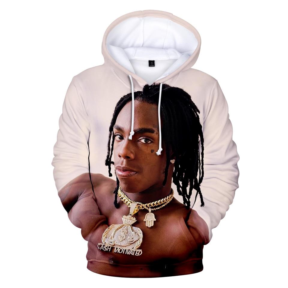 YNW Melly Hoodies Men Women American Rapper Sweatshirt Hip Hop
