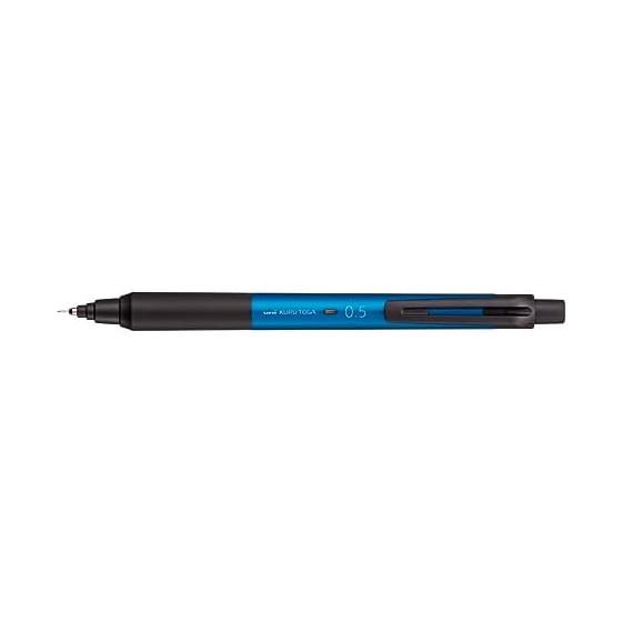 Mitsubishi Pencil KURUTOGA KS Mechanical Pencil, 0.5mm, Blue, M5KS1P.33, KURUTOGA Engine, Elastomer Grip
