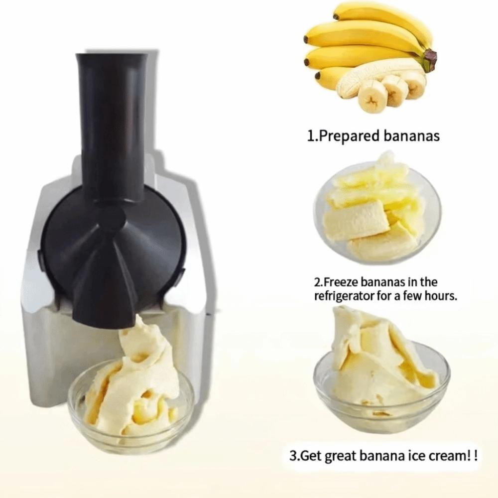 Automatic Operation Ice Cream Maker Electric Drive System Milkshake Maker  Family Gatherings
