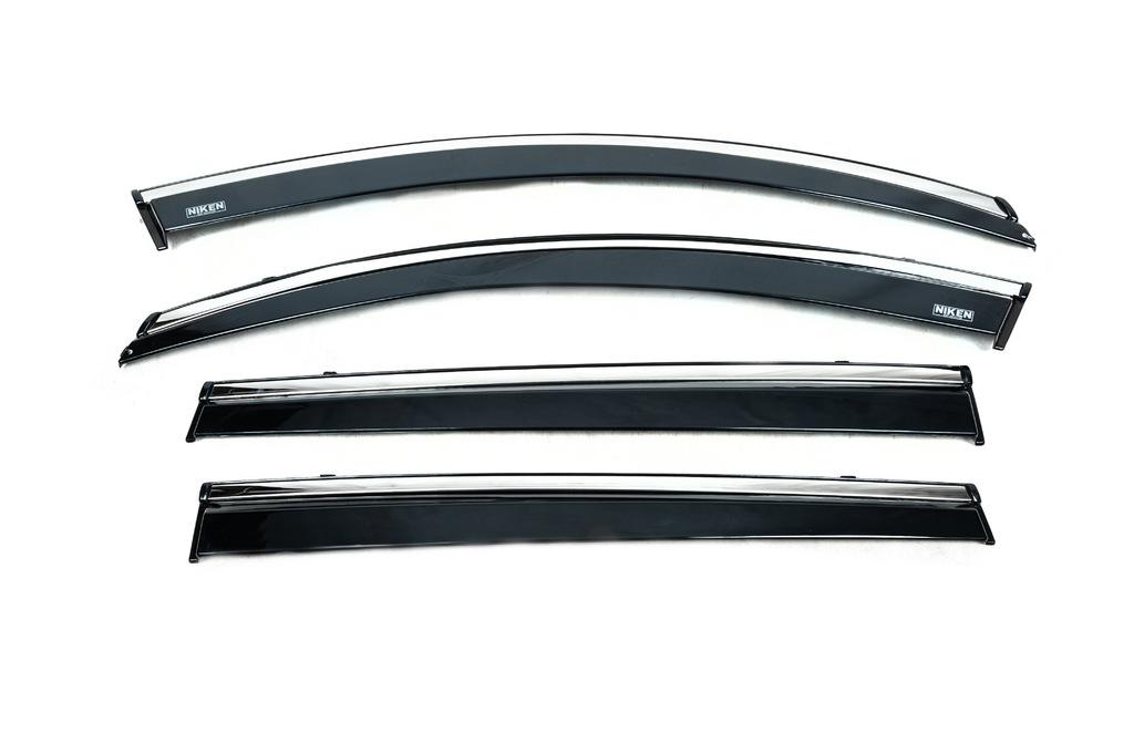 Windshields with Chrome (4 Pcs, Niken) for Chery Tiggo 7 2020-