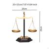 Libra Jewelry Display Centerpiece Stand Decorative Tabletop Accessories Desktop Balance Scale Art