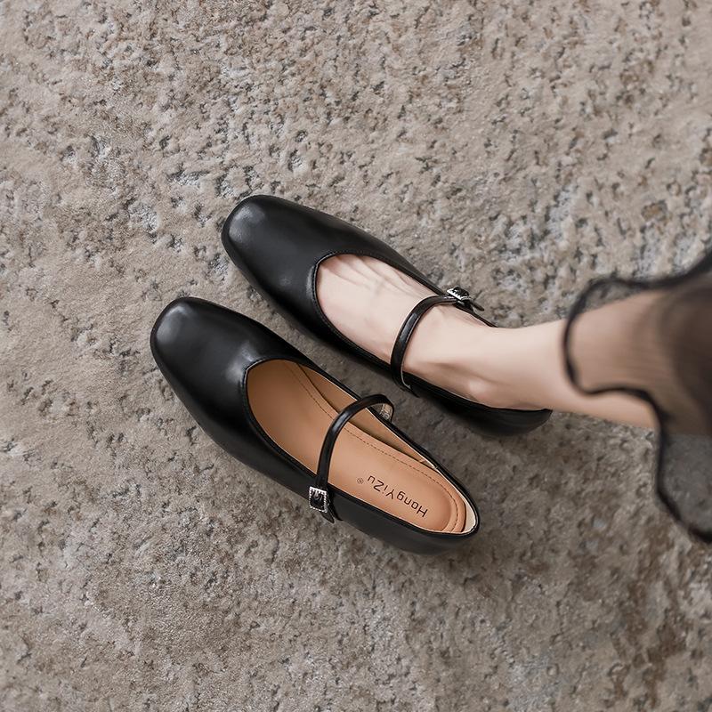 Sapatos Solados Mary Jane Sapatos Rasos Sapatos Sola Macia