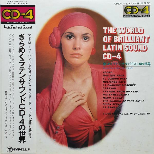 

LP Пластинка Т. LOS GROUND LATIN ORCHESTRA Мир Блестящего Латинского Звука CD4 CDX1 TEICHIKU Япония Латинский Б/У