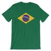 Brazil - Brazilian Flag Shirt | Sports Soccer Football Gift Short-Sleeve Unisex T-Shirt