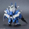SD Gundam Cross Silhouette Earth Three Gundam plastic model color-coded