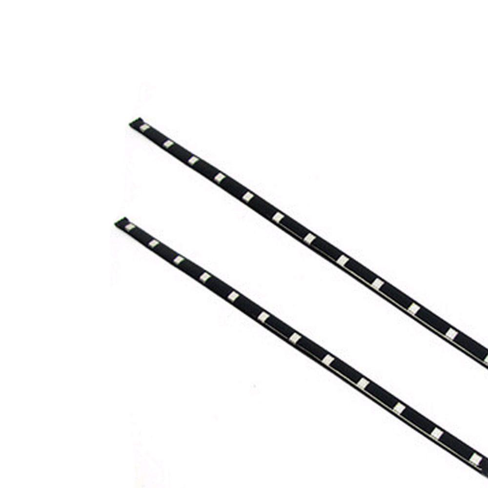 Bright Vehicle Motorbike DC 12V Car LED Light Strips Purple Flexible Waterproof 30cm 15 LED SMD