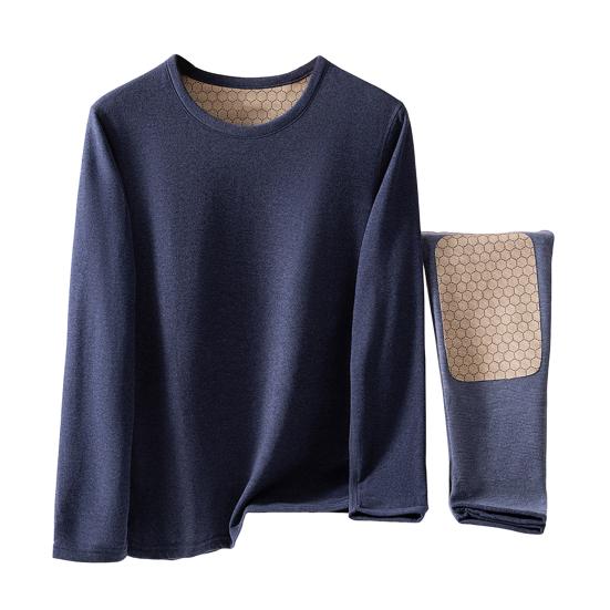 Long Johns Thermal Underwear for Men Fleece Lined Base Layer Set for Cold Weather Soft Stretch Top And Bottom Set