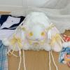 Lolita Plush Bunny Bag With Bow For Daily Use And Collectors Style