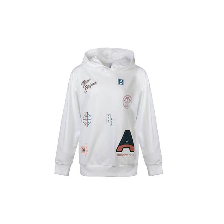 (WMNS) adidas neo Cs Sv Hdy Sports White Women s EI4290 XXL
