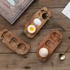 Egg Tray with Egg Cup Holder, Kitchen Gadget for Breakfast Display