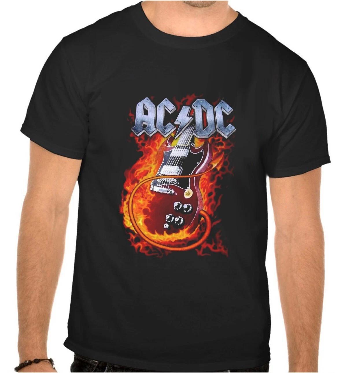 

AC-DC AC DC Logo Rock Music Kids T-Shirt Black -1077 -SW-Kids- S