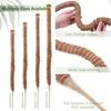 Moss Poles for Climbing Plants Monstera, Indoor Deformable Climbing Plant Stakes,Garden Trellis Plant Stick Stakes for Potted Plants Like Vine Orchid