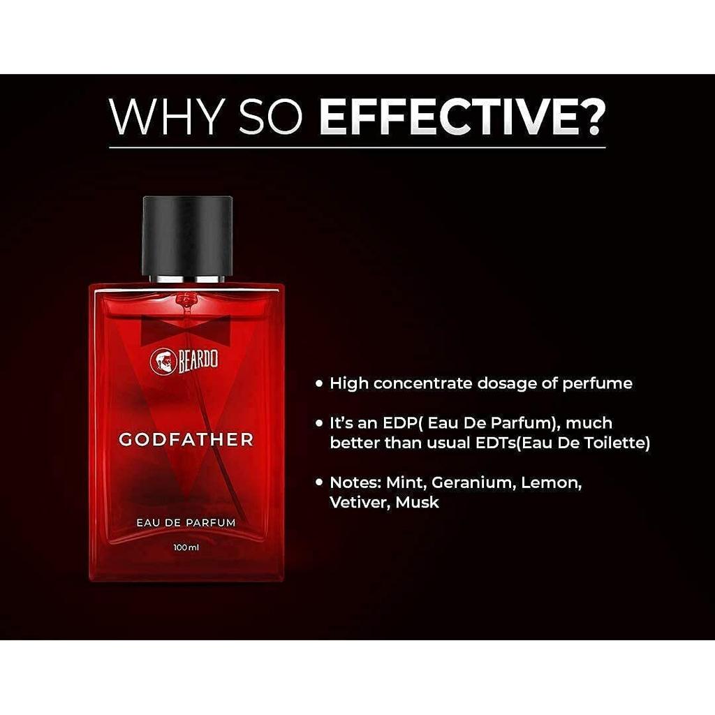 Beardo Godfather Fragrance EDP Perfume 100ml O5 2%