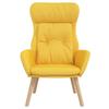 Relax Armchair Mustard Yellow Fabric
