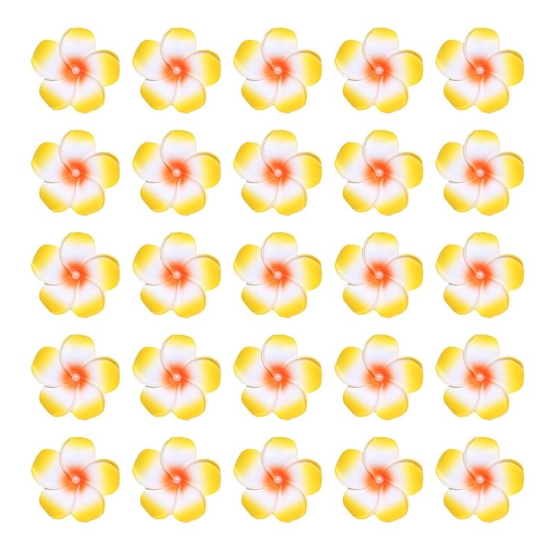 

100Pcs Sweet Eggs Flower Hairpin Beautiful Eggs Flower Hair Grip Unique Hair Clamps for Women s Hairstyles жёлтый