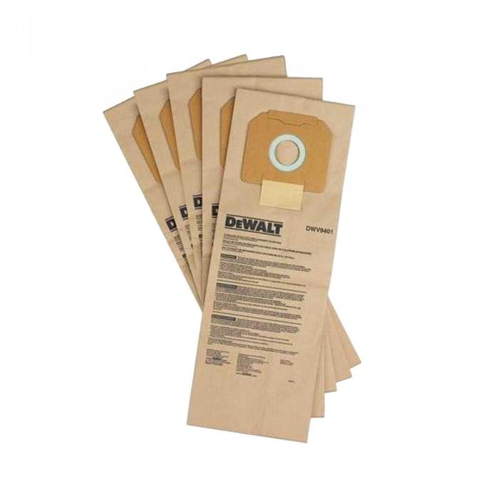 Dewalt Paper Vacuum Bag (Pack of 5)