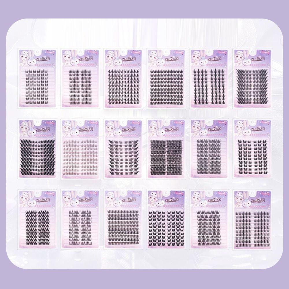 Glue Free Sunflower False Eyelashes Eyelashes Extension 3D False Eyelashes Cat Elf Eyelashes  Men
