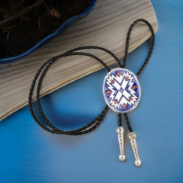 1 PcCool Bolo Tie Necktie Western Cowboy Necktie Necklace Male Costume Accessory