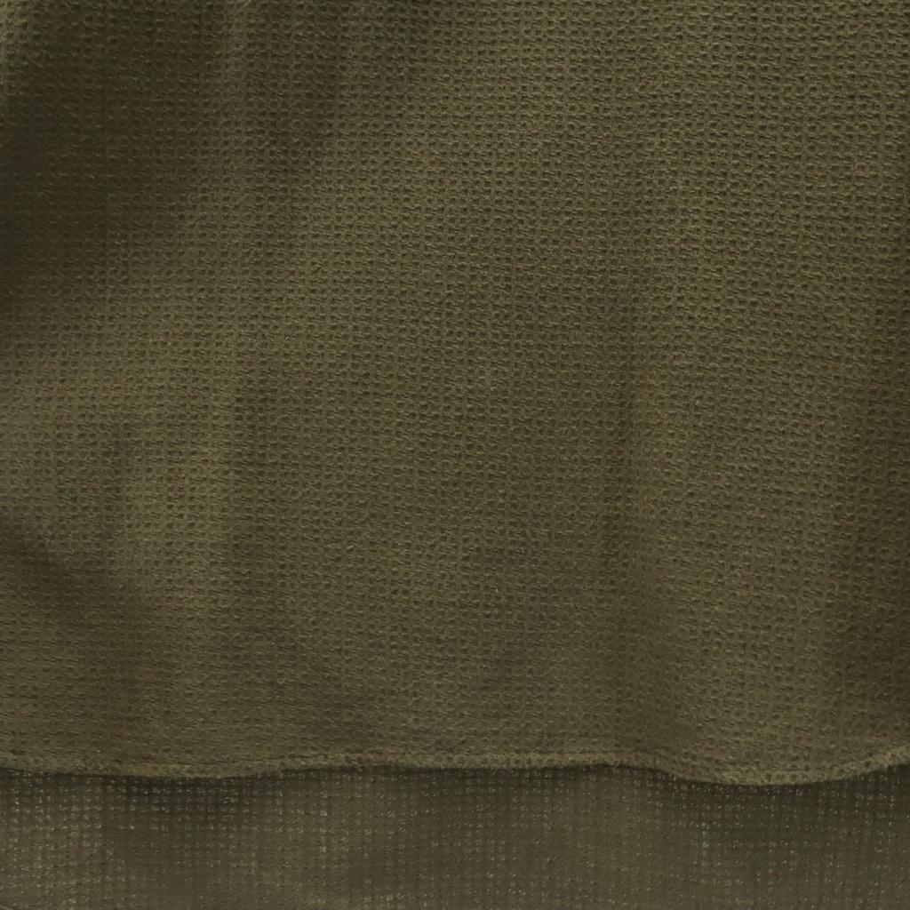 Milok made in Japan 7 minutes sleeve SIDE H QS SHIRTS Cut 46 olive Men's Used