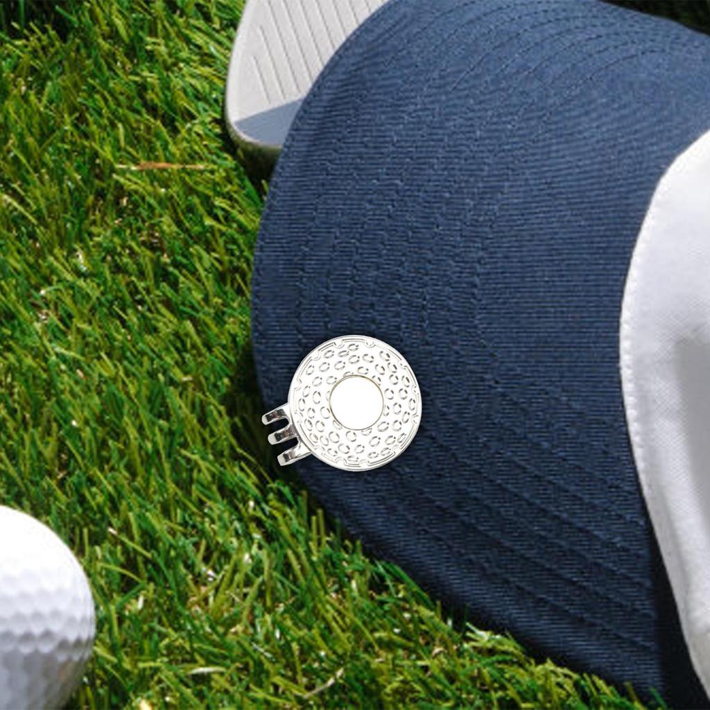 Golf Hat Clip Without Ball Marker Mark Tool for Gloves Bags