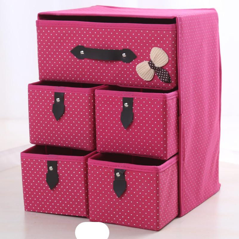 Thickened Non-woven Storage Box Folding Storage Box Drawer Folding Storage Drawer