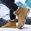 Men Boots Winter Slippers Warm Men Shoes Waterproof Non-Slip Plush Sneakers Male Tenis Shoes Boots Men Sneakers Winter