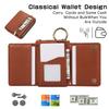 Crossbody Leather Purse Case For Samsung Galaxy Z Flip7 FE Flip6 Flip5 Flip4 Flip3 Wallet Case Kickstand Cover Cash Cards Bag