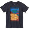 The North Face Short Sleeve Graphic UV Organic Urban Size 130 Tee, Unisex, Protection, Cotton, Navy,