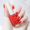 No-bake, Long-lasting Water-based Nail Polish, No Need for UV Curing, Peel-off, Quick-drying, and Fade-resistant.